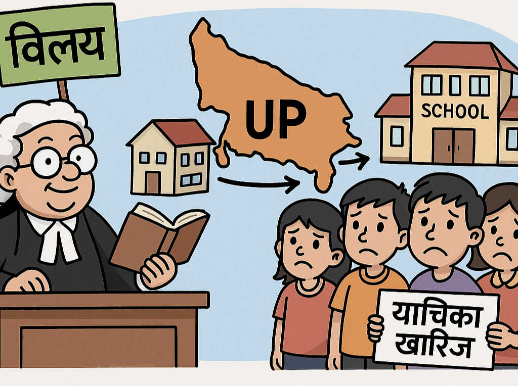 हाईकोर्ट की हरी झंडी: यूपी के 5 हजार स्कूल होंगे विलय, 51 छात्रों की याचिका खारिज