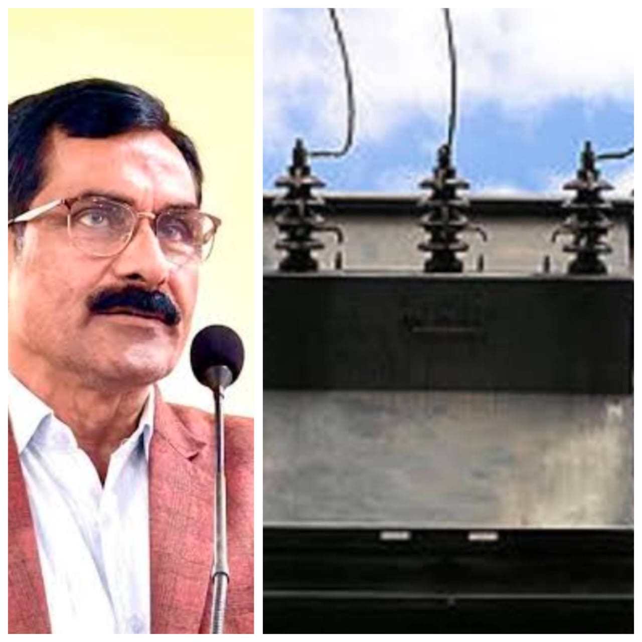 भाजपा जिलाध्यक्ष के हस्तक्षेप से लौटा ग्रामीणों को ट्रांसफार्मर