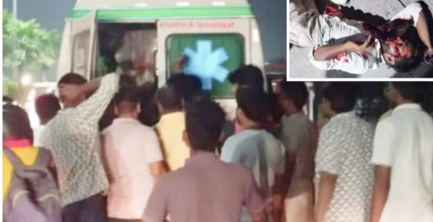 बाइक सवार युवक और अधेड़ गंभीर रूप से घायल