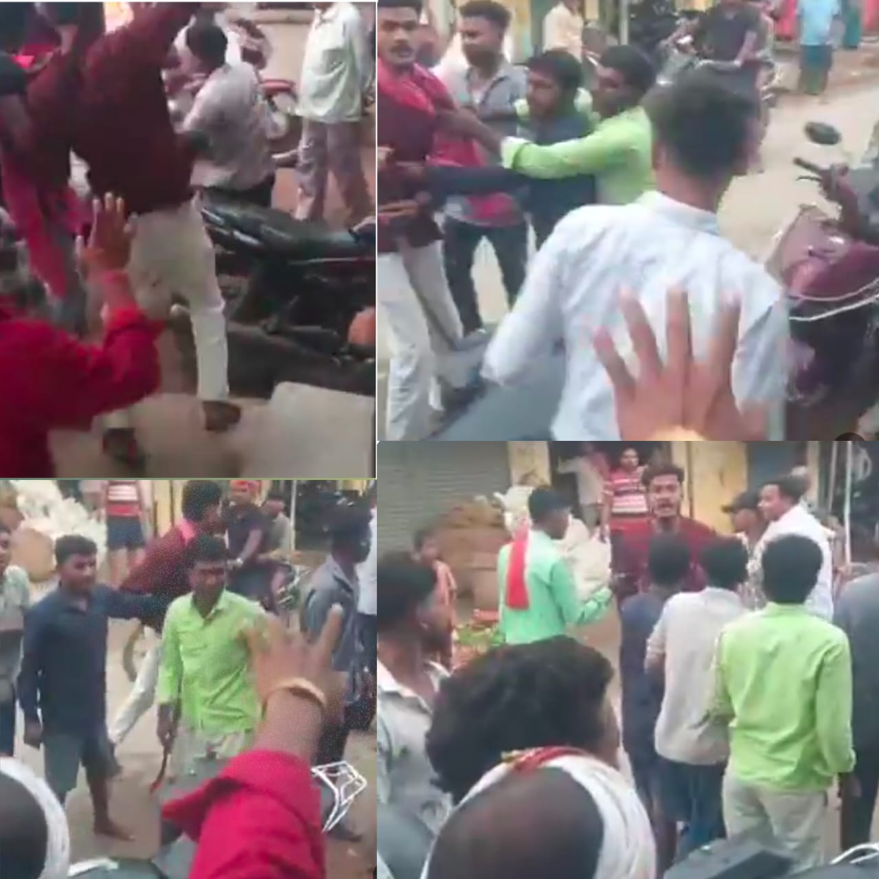 मुनारी बाजार में युवक की पिटाई का वीडियो वायरल, पुलिस जांच में जुटी