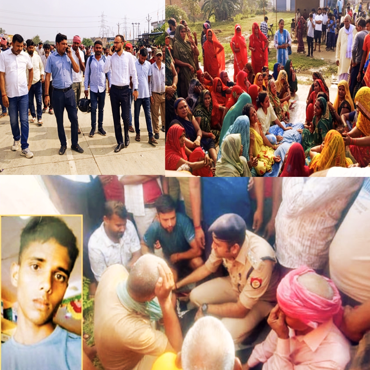 फौज में भर्ती का सपना टूट गया सड़क पर, तेज रफ्तार डंपर ने ली एक युवक की जान, दो घायल