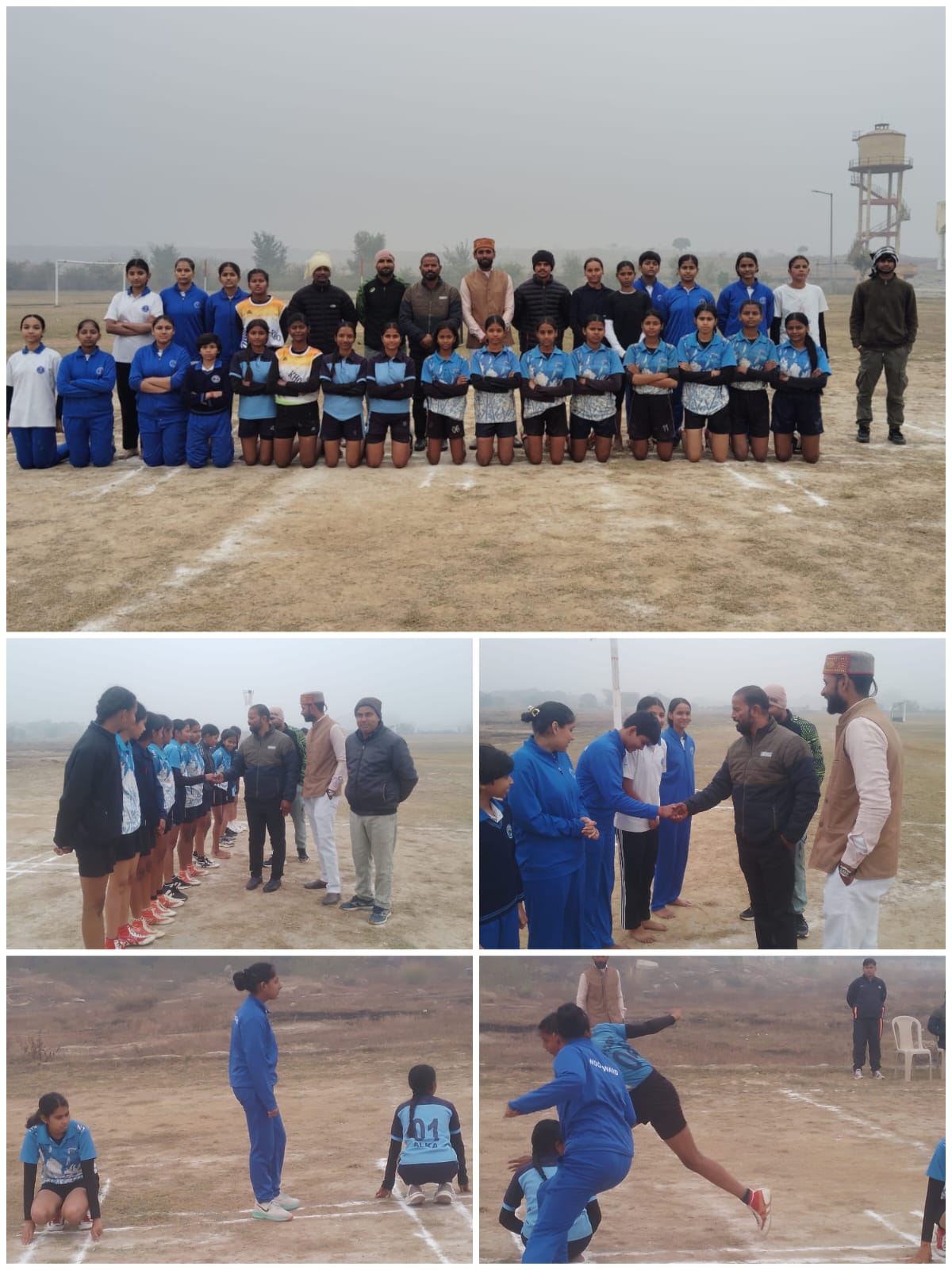 विंध्याचल मंडलीय चयन ट्रायल में भदोही की खो–खो महिला टीम उपविजेता