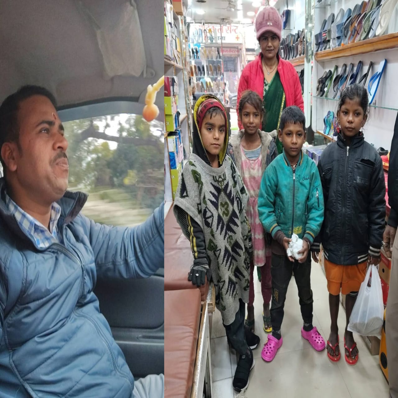 फुटपाथ के मासूमों का सपना पूरा, पहली बार बैठ सके लग्जरी कार में