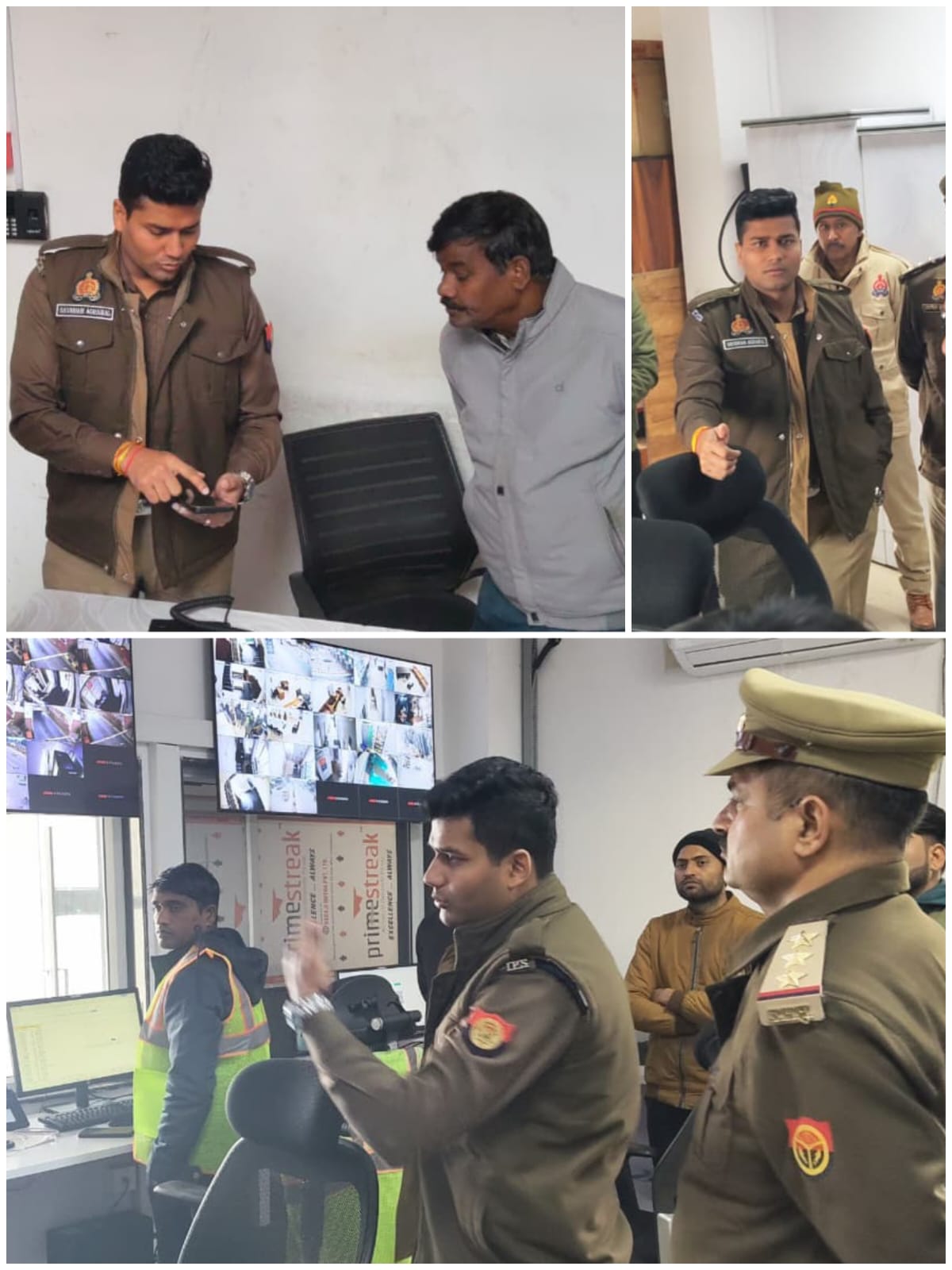 एएसपी ने लालनगर टोल प्लाजा का किया निरीक्षण, दिए सुरक्षा व यातायात के निर्देश