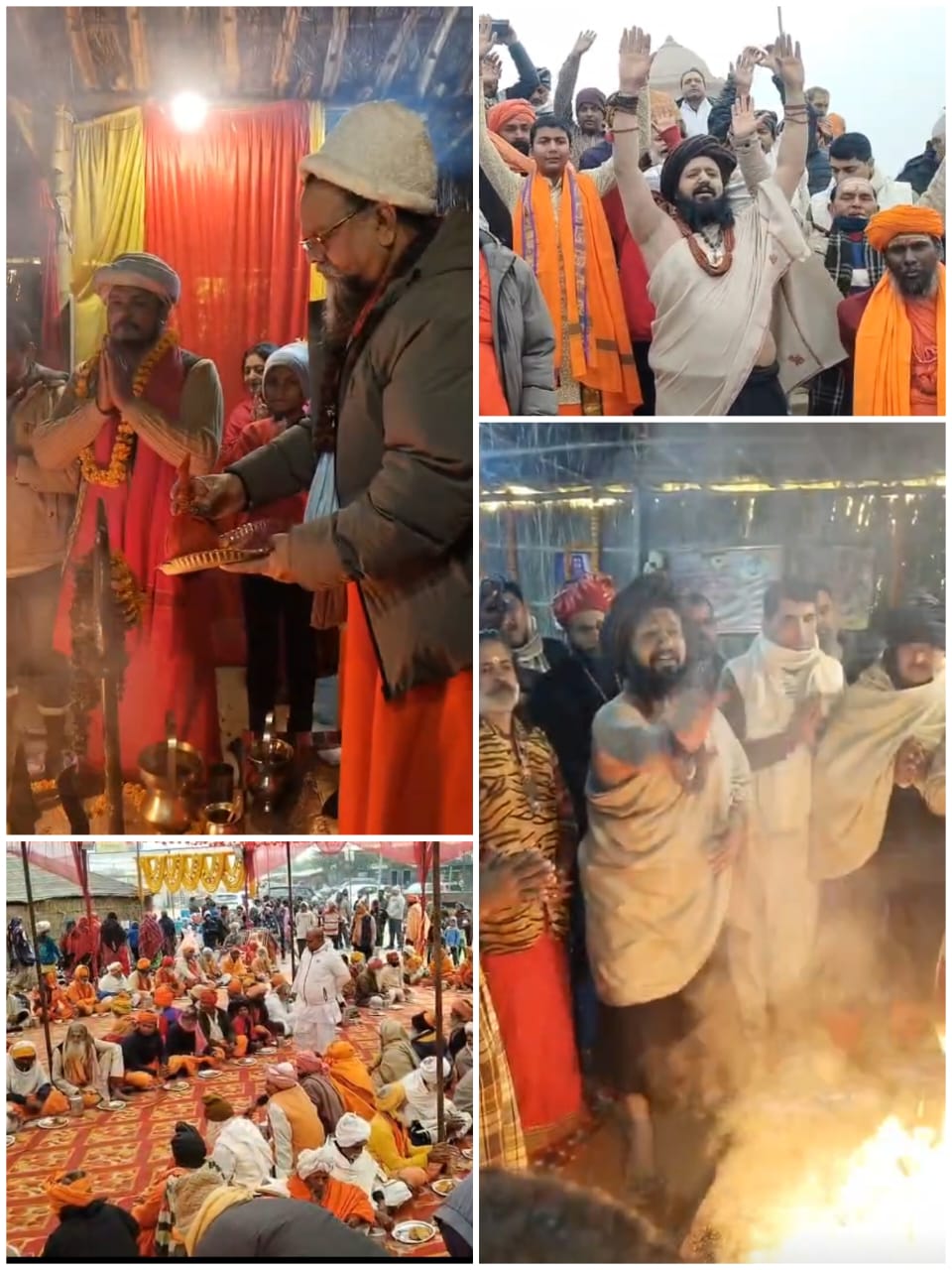 कैथी में 41 दिवसीय हठयोग तपस्या का समापन, विशाल भंडारे का आयोजन सम्पन्न