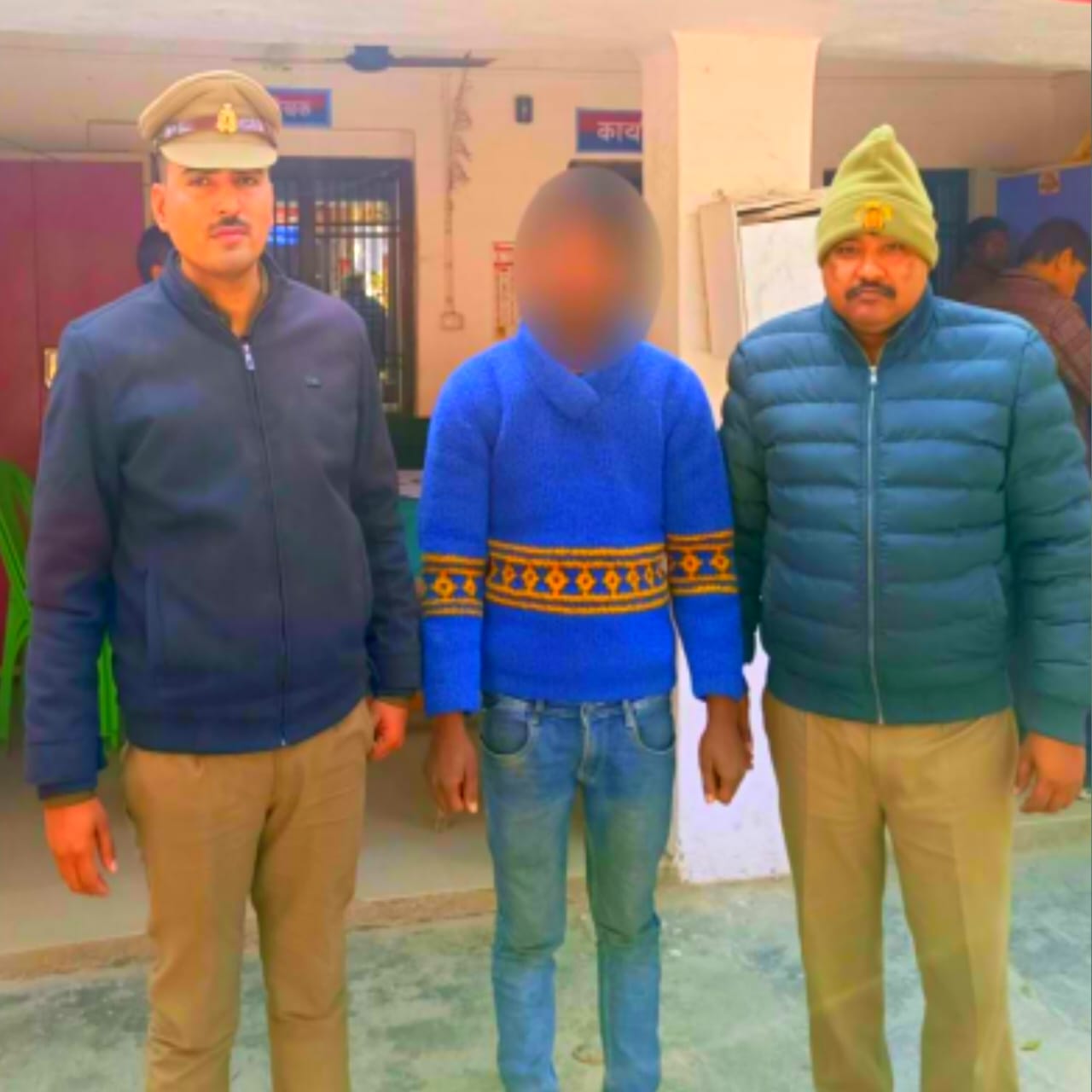 नाबालिग अपहरण मामले में फरार अभियुक्त गिरफ्तार