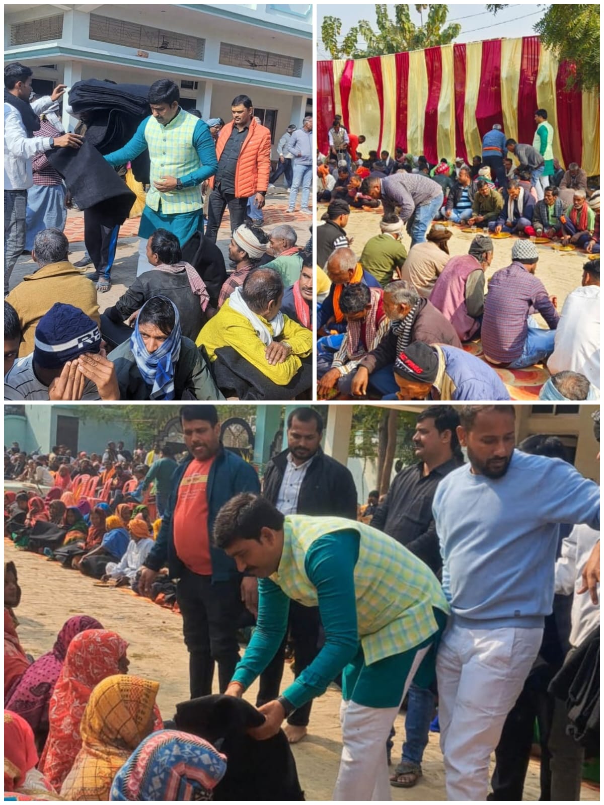 सूबेदार सिंह सेवा ट्रस्ट ने किया 1500 कंबलों का वितरण