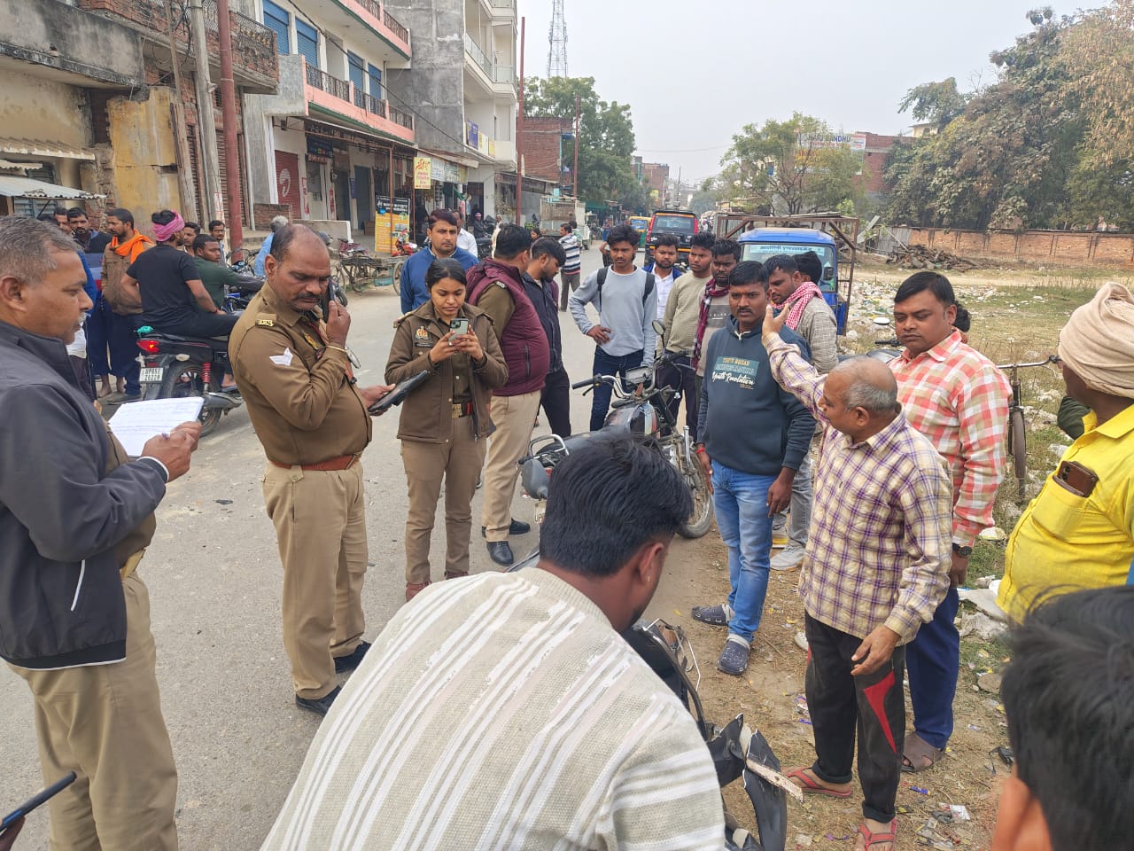 चौबेपुर में भीषण सड़क हादसा