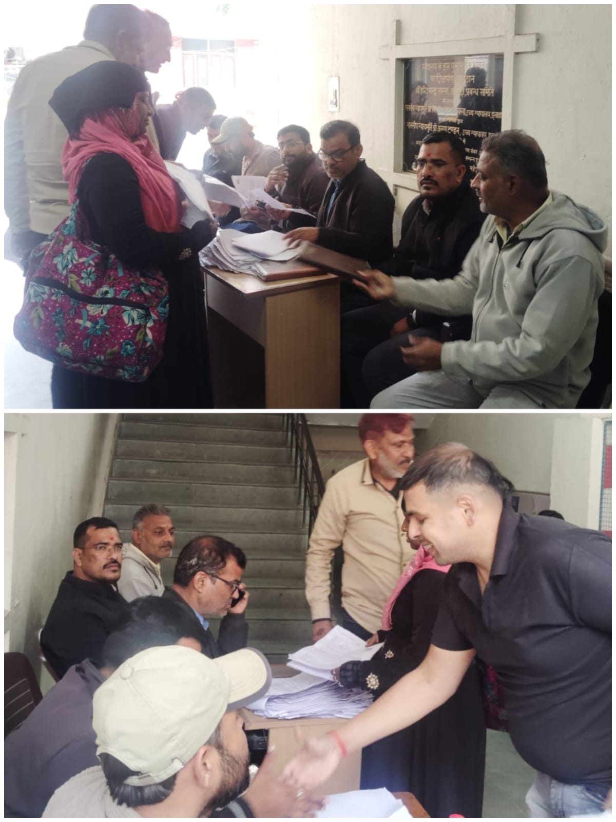 18 वर्ष पूर्ण कर चुके युवाओं के भरे जा रहे मतदाता फॉर्म