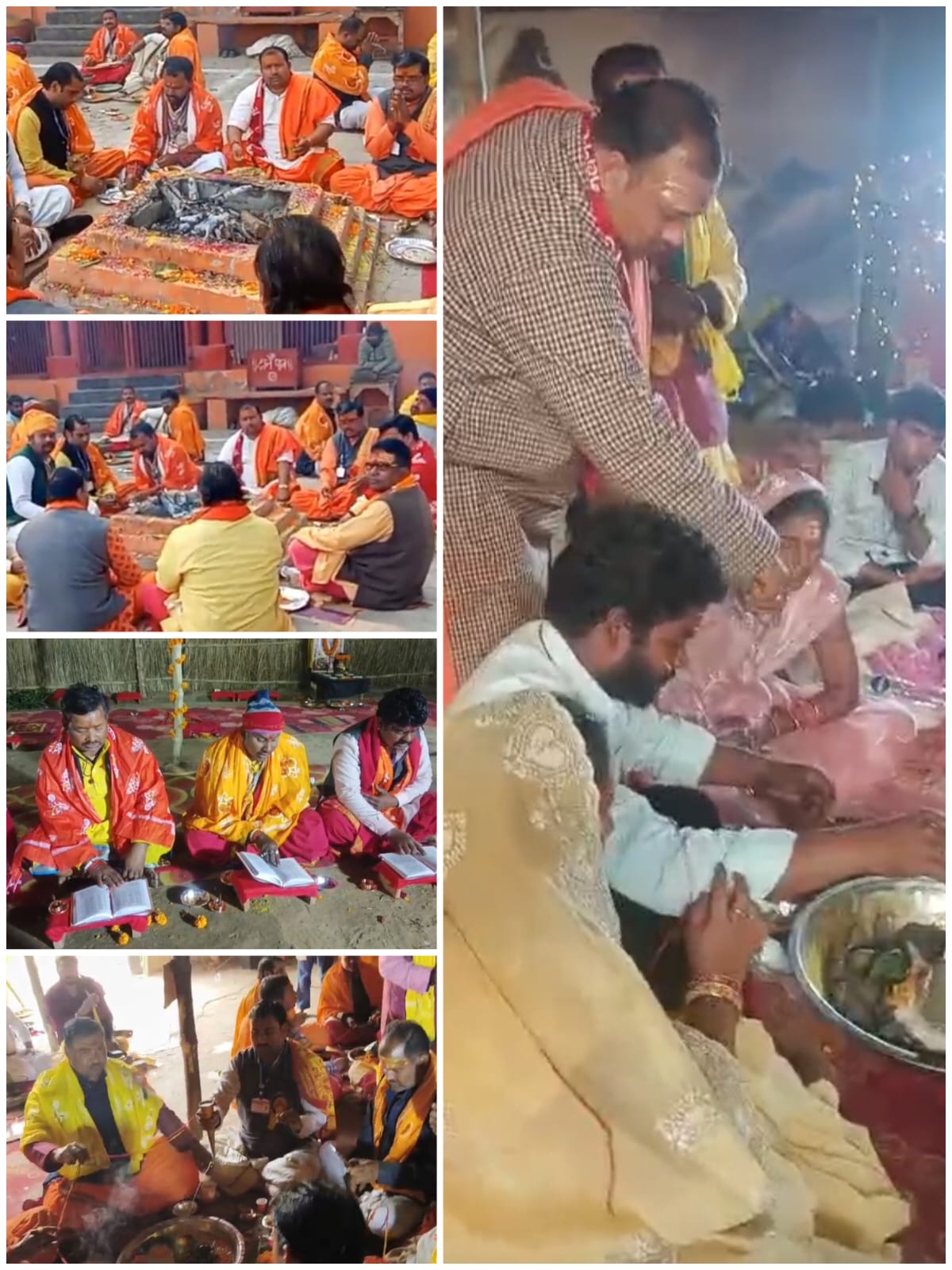 मारकंडेय महादेव धाम में विश्व कल्याण की कामना से सात दिवसीय अनुष्ठान का दिव्य समापन, 