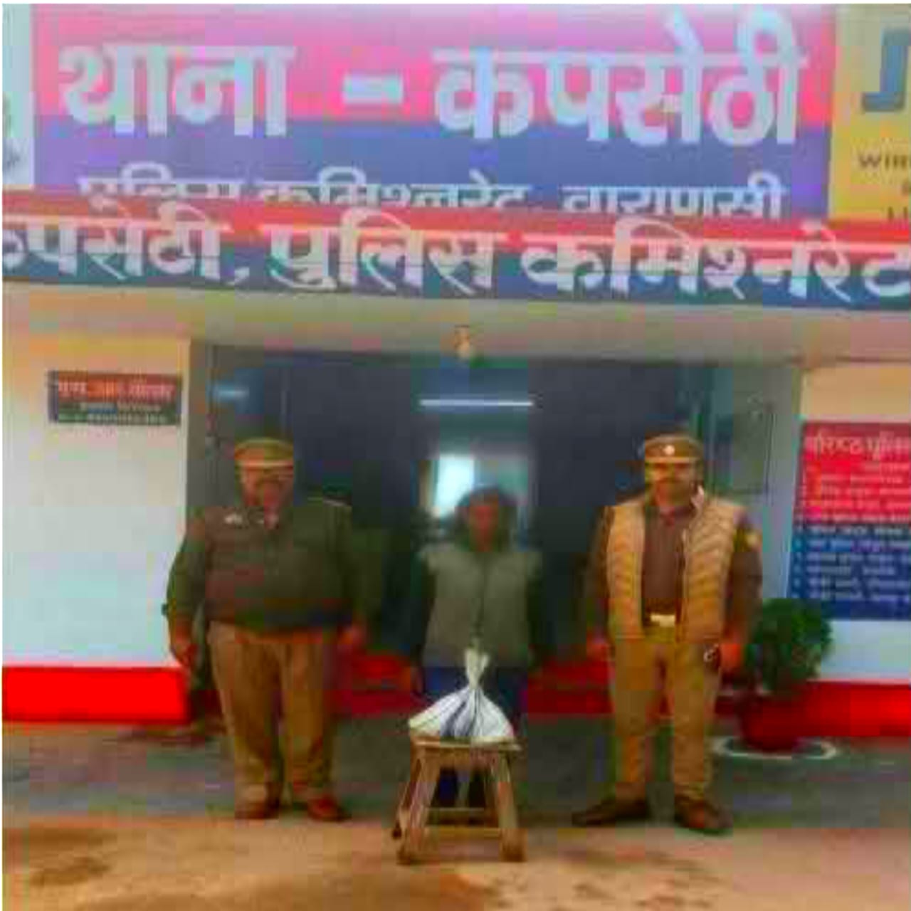 कपसेठी पुलिस ने मंदिर चोरी के वांछित अभियुक्त को किया गिरफ्तार