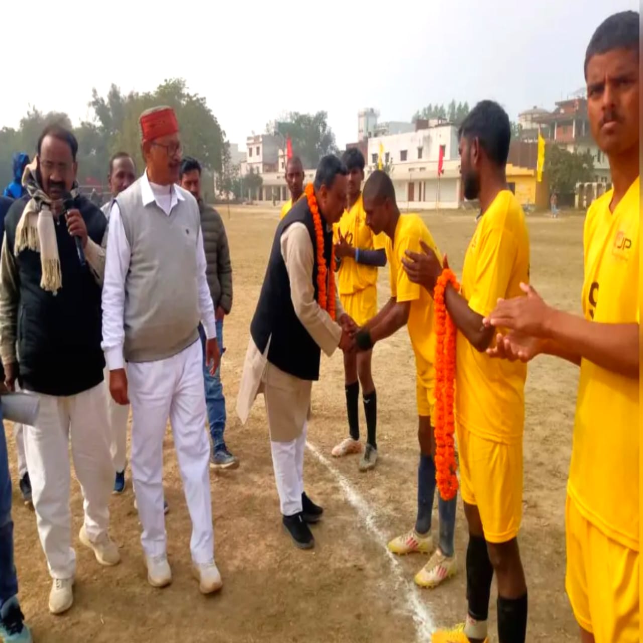 राज्यस्तरीय फुटबॉल टूर्नामेंट के क्वार्टर फाइनल में दिखा जबरदस्त रोमांच