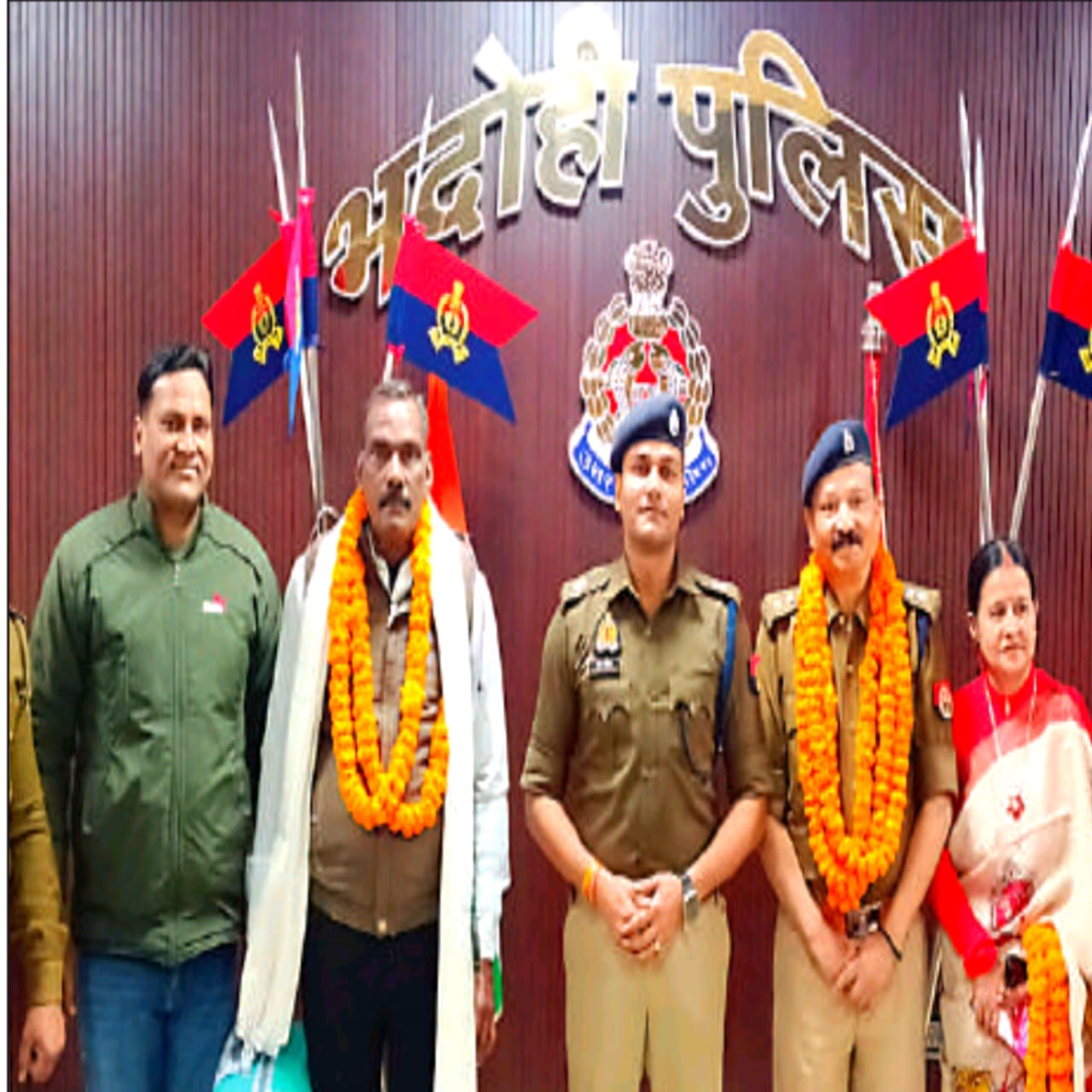 मुख्य अग्निशमन अधिकारी व उपनिरीक्षक सेवानिवृत्त, पुलिस लाइन में सम्मानपूर्वक विदाई