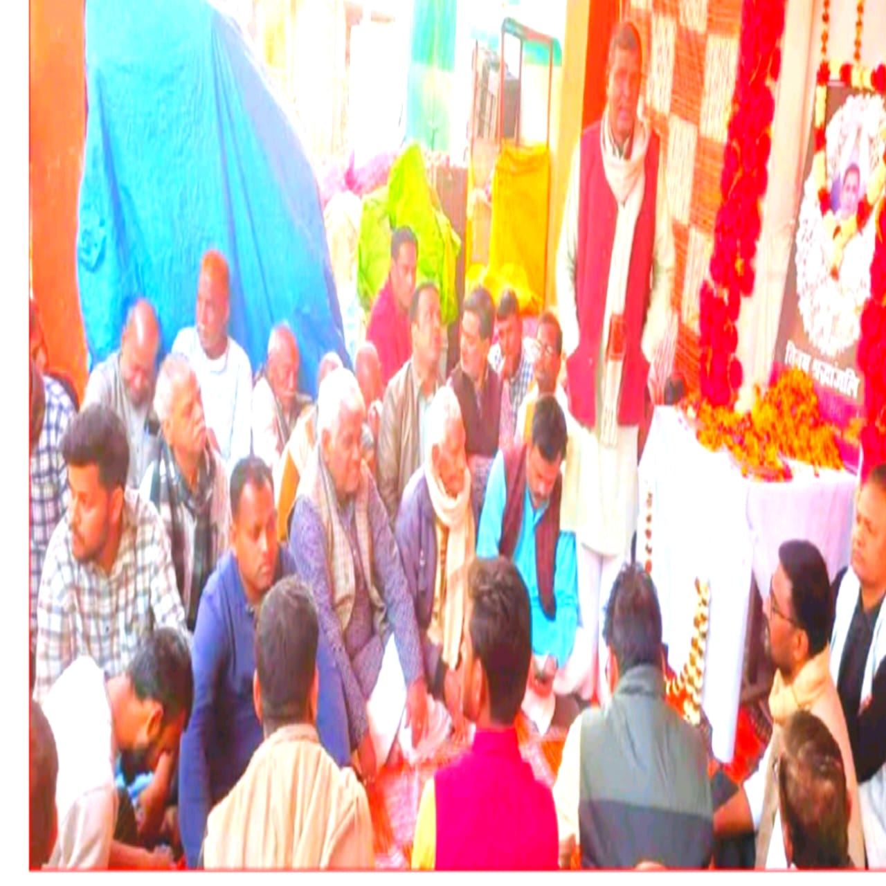 स्व. जलालुद्दीन खान को दी गई श्रद्धांजलि