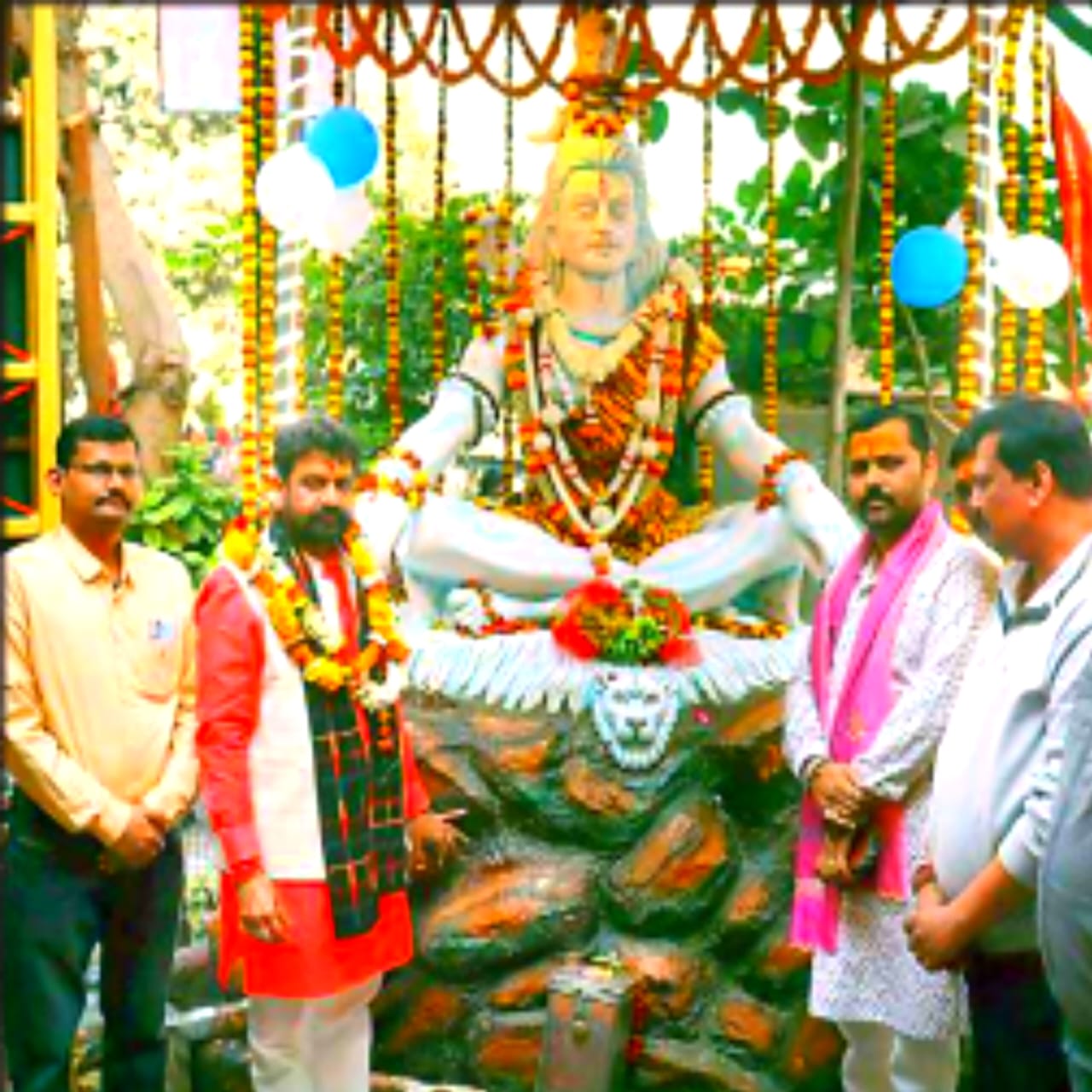 महाशिवरात्रि पर आयुष मंत्री ने क्षेत्रपालेश्वर महादेव में किया पूजन-अर्चन