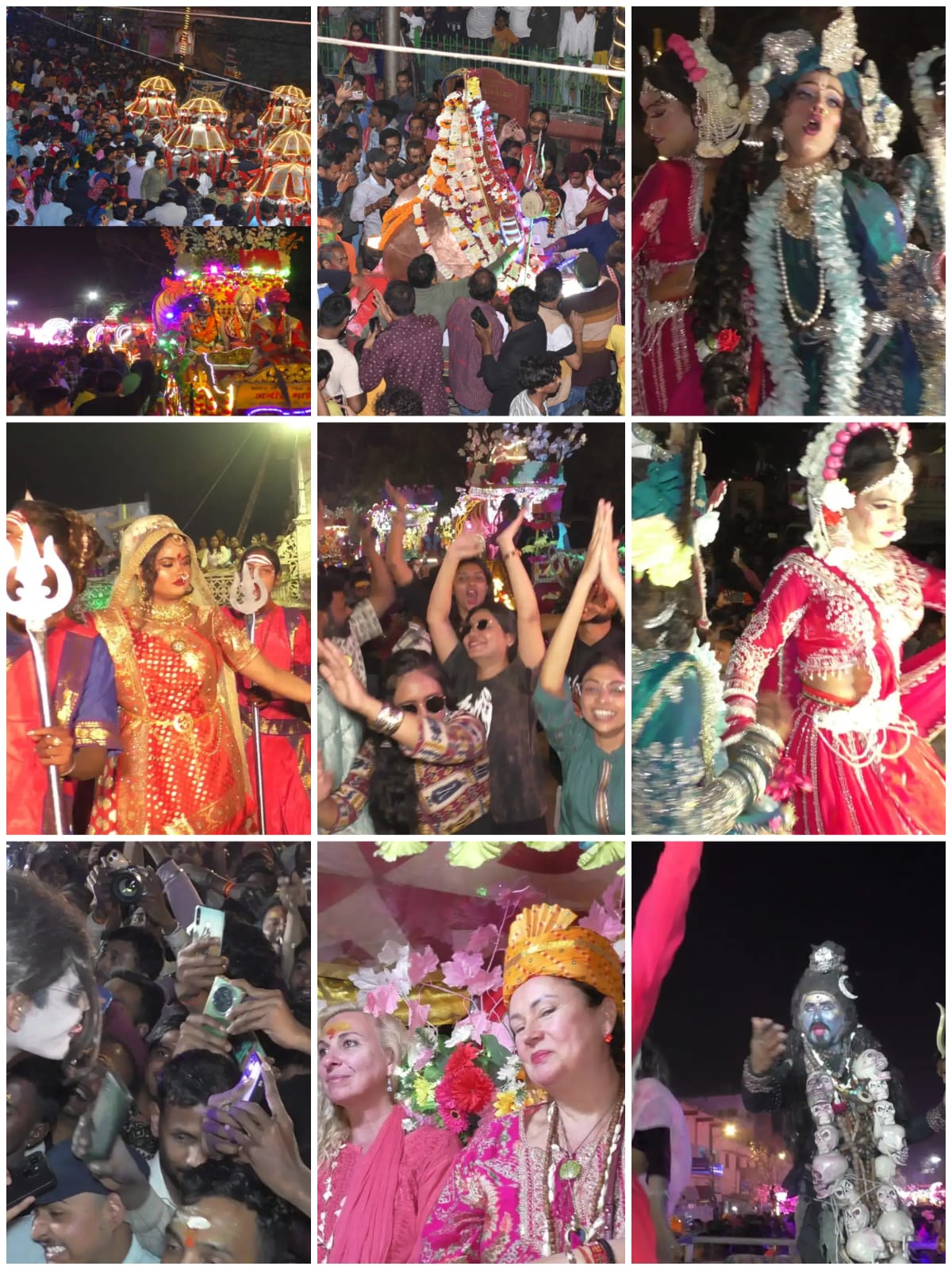 महामृत्युंजय से मैदागिन तक शिवमय हुई काशी, अलौकिक शिव बारात ने रचा आस्था का इतिहास