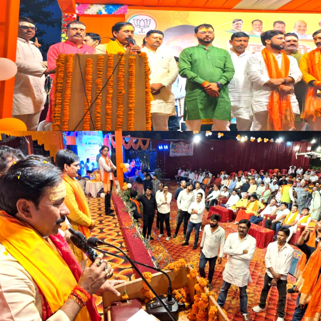 गुलाल और गुलाब की खुशबू में सजा स्नेह मिलन, कैबिनेट मंत्री अनिल राजभर ने कार्यकर्ताओं संग खेली होली