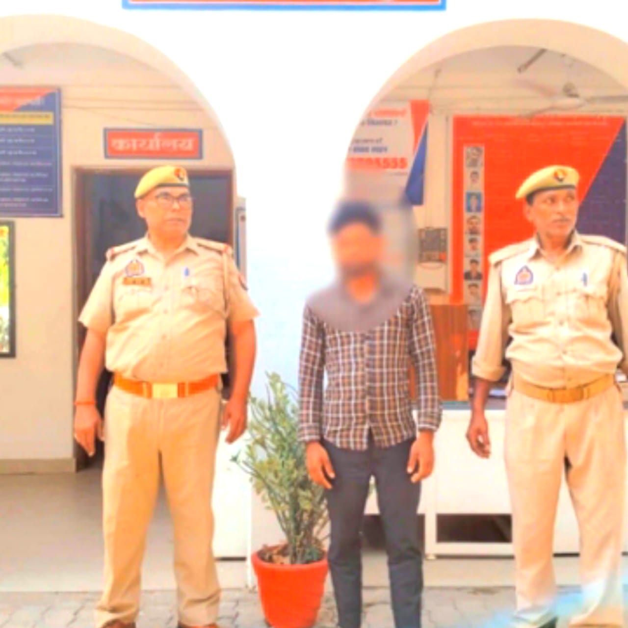 किशोरी को बहला-फुसलाकर ले जाने के मामले में वांछित आरोपी गिरफ्तार