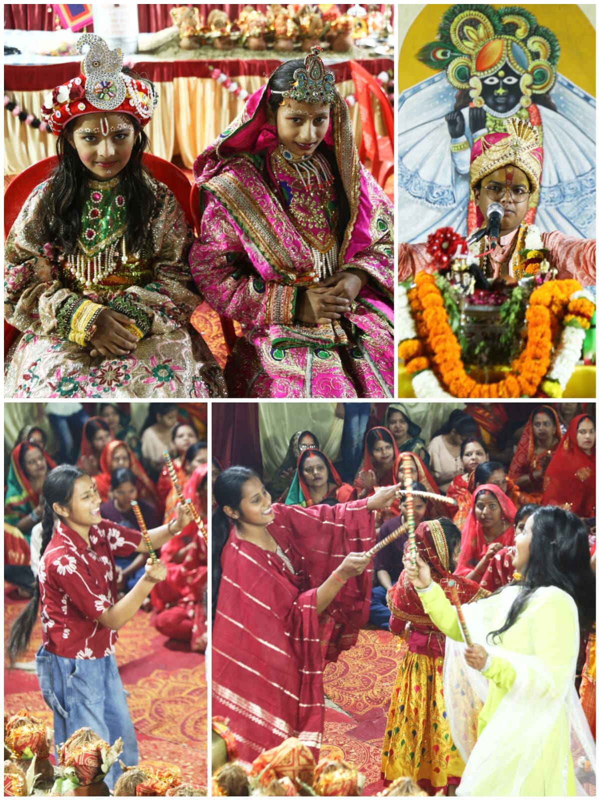 कृष्ण-सुदामा मिलन प्रसंग ने भाव-विभोर किए श्रद्धालु, श्रीमद्भागवत कथा का हुआ भव्य समापन