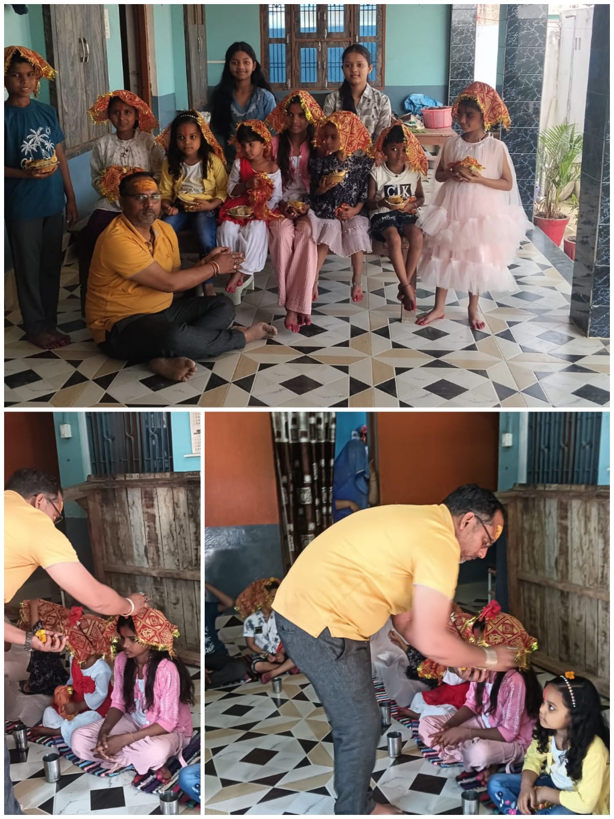 भक्ति और आस्था का अनूठा संगम: नवरात्रि पर श्रद्धा से सम्पन्न हुआ कन्या पूजन