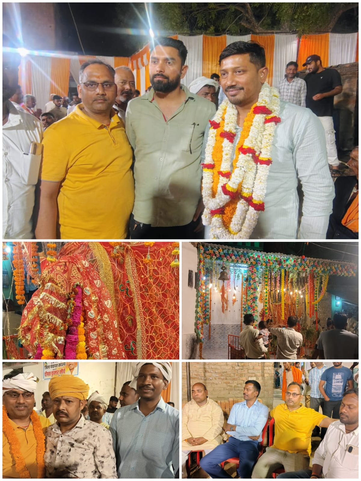 भक्ति में डूबा खानपुर: चौरा माता मंदिर में श्रृंगार व भंडारे का भव्य आयोजन