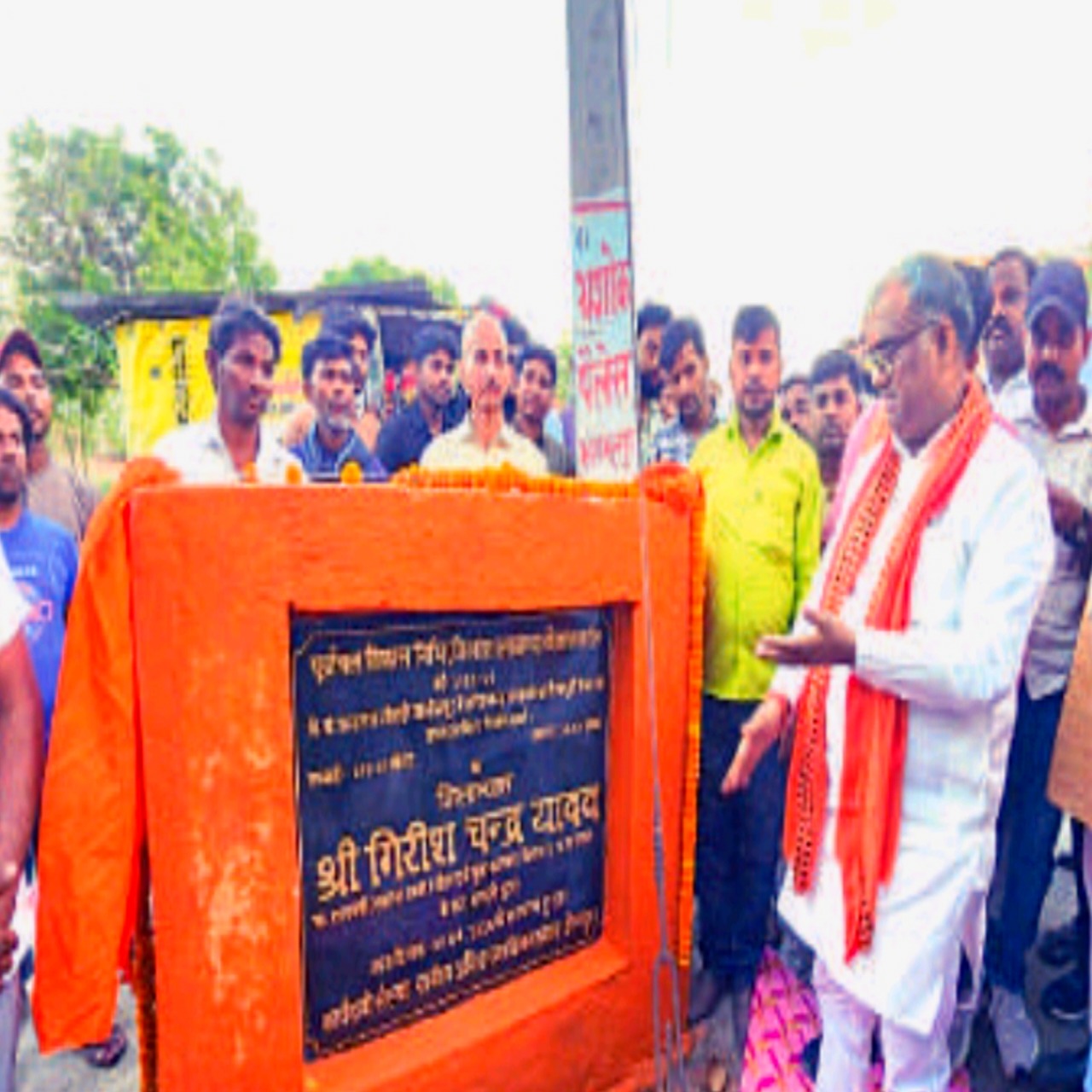 गोरारी में इंटरलाकिंग निर्माण कार्य का शिलान्यास, ग्रामीणों में खुशी